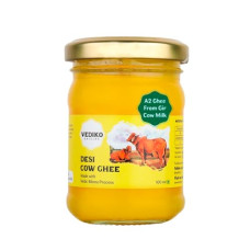 Deals and Offers on - Vediko A2 Gir Cow Ghee 100ml Glass Jar | 100% Pure Ghee | Vedic Bilona Method Ghee | Natural, & Healthy Sahiwal Breed Cow's Milk | Boost Your Energy with Lab-Tested, Premium & Traditional Ghee Deals, Discounts & Offers on - Vediko A2 Gir Cow Ghee 100ml Glass Jar | 100% Pure Ghee | Vedic Bilona Method Ghee | Natural, & Healthy Sahiwal Breed Cow's Milk | Boost Your Energy with Lab-Tested, Premium & Traditional Ghee