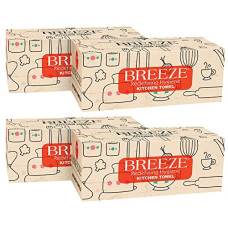 Deals and Offers on - BREEZE BRE036 Kitchen Towel Extra Multipurpose Use Tissue Paper Made of Natural Fibers Soft & Highly Absorbent (Pack of 4, White, Rectangular box) Deals, Discounts & Offers on - BREEZE BRE036 Kitchen Towel Extra Multipurpose Use Tissue Paper Made of Natural Fibers Soft & Highly Absorbent (Pack of 4, White, Rectangular box)