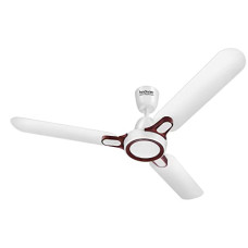 Deals and Offers on - Hindware Smart Appliances Ventus White Birken 1200MM ceiling Fan Star Rated with metallic finish Energy Efficient Air Delivery Fan comes with 49 W copper motor and unique aerodynamic aluminium blades Deals, Discounts & Offers on - Hindware Smart Appliances Ventus White Birken 1200MM ceiling Fan Star Rated with metallic finish Energy Efficient Air Delivery Fan comes with 49 W copper motor and unique aerodynamic aluminium blades