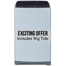 Deals, Discounts & Offers on Home Appliances - [For HDFC Credit Card Emi] Haier 6.5 kg 5 Star Oceanus Wave Drum Washing Machine Fully Automatic Top Load Brown, Grey(HWM65-FE)