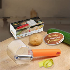 Deals and Offers on - Primelife Plastic Orange Peeler Tool, Potato Peelers with Container Orange Peeler, Vegetable Peelers for Kitchen Multi-Functional Peelers Deals, Discounts & Offers on - Primelife Plastic Orange Peeler Tool, Potato Peelers with Container Orange Peeler, Vegetable Peelers for Kitchen Multi-Functional Peelers
