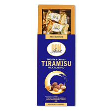 Deals and Offers on - Bon Amour by Sapphire - Tiramisu Almonds Milk Chocolate I Extra Smooth & Creamy Chocolates with Nuts I Crunchy Almond Covered With Milk Choco, 80gm | Nutritious and Nutty Crunch Deals, Discounts & Offers on - Bon Amour by Sapphire - Tiramisu Almonds Milk Chocolate I Extra Smooth & Creamy Chocolates with Nuts I Crunchy Almond Covered With Milk Choco, 80gm | Nutritious and Nutty Crunch