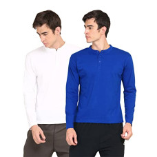 Deals and Offers on Men - Ap'pulse Men's Long Sleeve Mandarin Collar (Pack of 2) Size M Deals, Discounts & Offers on Men - Ap'pulse Men's Long Sleeve Mandarin Collar (Pack of 2) Size M