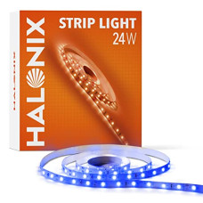 Deals and Offers on - Halonix 24W 5 Meter 300 LED Strip Light Without Driver(Blue, Pack of 1) Deals, Discounts & Offers on - Halonix 24W 5 Meter 300 LED Strip Light Without Driver(Blue, Pack of 1)