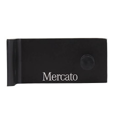 Deals, Discounts & Offers on Home Improvement - MERCATO Ferrara Robe Hook Black MATT/Aluminum MR-511031-BK