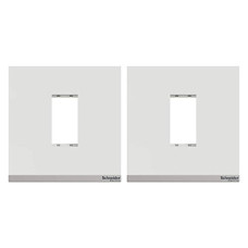 Deals and Offers on Home Improvement - Schneider Electric Unica Pure-1M Plastic Surround & Gridplate, WE (Pack of 2) Deals, Discounts & Offers on Home Improvement - Schneider Electric Unica Pure-1M Plastic Surround & Gridplate, WE (Pack of 2)
