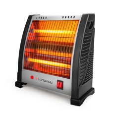 Deals and Offers on - Longway Blaze 2 Rod 800-Watts Quartz Heater | ISI Approved | 1 Year Warranty (White and Grey) Deals, Discounts & Offers on - Longway Blaze 2 Rod 800-Watts Quartz Heater | ISI Approved | 1 Year Warranty (White and Grey)