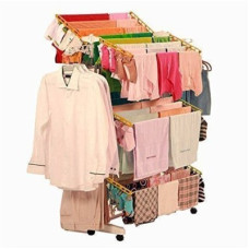 Deals and Offers on - FAVOUR Steel Floor Cloth Dryer Stand FV006(3 Tier) Deals, Discounts & Offers on - FAVOUR Steel Floor Cloth Dryer Stand FV006(3 Tier)