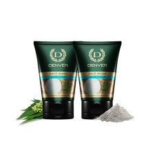 Deals and Offers on Beauty Care - DENVER Acne Clear Face Wash - 100GM (Pack of 2) | Remove Acne & Lighten Dark Spots Face Gel for Men | Suitable Deals, Discounts & Offers on Beauty Care - DENVER Acne Clear Face Wash - 100GM (Pack of 2) | Remove Acne & Lighten Dark Spots Face Gel for Men | Suitable