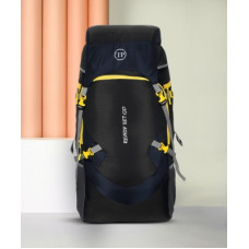 Deals and Offers on - TRAVEL POINTTravel Bag For Waterproof Trekking Hiking Camping Outdoor Camps Luggage Bags Rucksack - 65 L(Black, Blue) Deals, Discounts & Offers on - TRAVEL POINTTravel Bag For Waterproof Trekking Hiking Camping Outdoor Camps Luggage Bags Rucksack - 65 L(Black, Blue)