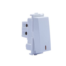 Deals and Offers on - Wipro Northwest Venia 6A One Way Switch with Indicator, White (pack of 10) Deals, Discounts & Offers on - Wipro Northwest Venia 6A One Way Switch with Indicator, White (pack of 10)