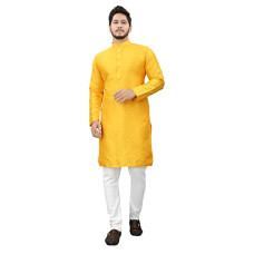 Deals, Discounts & Offers on Men - More & More Men's Cottan Blend Kurta
