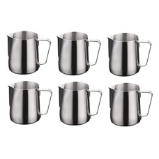 Deals and Offers on - Dynore Stainless Steel 600 ml of Milk Jug- Set of 6 Deals, Discounts & Offers on - Dynore Stainless Steel 600 ml of Milk Jug- Set of 6