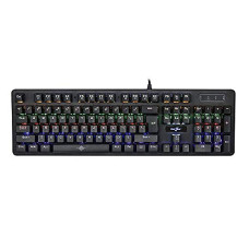 Deals and Offers on - Redgear (Refurbished) Shadow Amulet Mechanical Keyboard With Clicky Blue Switch, Rainbow Led Modes, Wind, USB-A Deals, Discounts & Offers on - Redgear (Refurbished) Shadow Amulet Mechanical Keyboard With Clicky Blue Switch, Rainbow Led Modes, Wind, USB-A