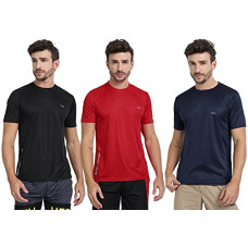 Deals, Discounts & Offers on Men - FTX Men's Dri-Fit Round Neck T-Shirt - Pack of 1 (723)