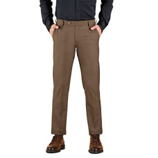Deals and Offers on Men - Dennis Lingo Men's Solid Formal Trousers Deals, Discounts & Offers on Men - Dennis Lingo Men's Solid Formal Trousers