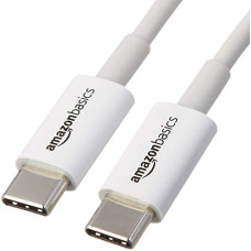 Deals and Offers on - AmazonBasics USB Type-C to USB Type-C 2.0 Cable - 3 Feet Laptop (0.9 Meters) - White Deals, Discounts & Offers on - AmazonBasics USB Type-C to USB Type-C 2.0 Cable - 3 Feet Laptop (0.9 Meters) - White