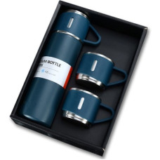 Deals and Offers on - Aradhya Shoppe Stainless Steel Vacuum Flask with 3 set of Steel Cup Combo - 500ml 500 ml Flask(Pack of 1, Blue, Pink, Black, Steel) Deals, Discounts & Offers on - Aradhya Shoppe Stainless Steel Vacuum Flask with 3 set of Steel Cup Combo - 500ml 500 ml Flask(Pack of 1, Blue, Pink, Black, Steel)