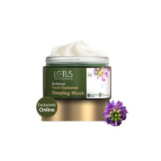Deals and Offers on Beauty Care - Lotus Botanicals Bio Retinol Youth Radiance Sleeping Mask | Reduces Fights Fine Lines & Nourishes Skin | Preservative Free | For All Skin Types | 50g Deals, Discounts & Offers on Beauty Care - Lotus Botanicals Bio Retinol Youth Radiance Sleeping Mask | Reduces Fights Fine Lines & Nourishes Skin | Preservative Free | For All Skin Types | 50g