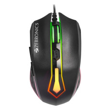 Deals and Offers on - ZEBRONICS Newly Launched Sniper High Precision Wired Gaming Mouse with 6 Buttons, Multicolor LED Lights, DPI Switch with 800/1200/1600/2400 DPIs, Plug & Play, 1 Million Clicks, 87 Grams Light Mouse Deals, Discounts & Offers on - ZEBRONICS Newly Launched Sniper High Precision Wired Gaming Mouse with 6 Buttons, Multicolor LED Lights, DPI Switch with 800/1200/1600/2400 DPIs, Plug & Play, 1 Million Clicks, 87 Grams Light Mouse