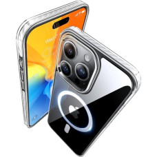 Deals, Discounts & Offers on Mobile Accessories - WebMedia- iPhone 15 Pro Mobile Cover, MagSafe Compatible, Built-in Strong Magnets, Yellowing & Scratch-Resistant Shockproof TPU+PU Base, 30 Days warrenty