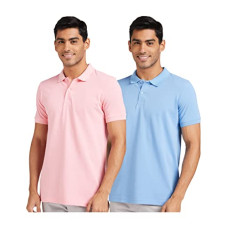 Deals and Offers on Men - Amazon Brand - Symbol Men's Regular Fit Polo Shirt (Pack of 2) Deals, Discounts & Offers on Men - Amazon Brand - Symbol Men's Regular Fit Polo Shirt (Pack of 2)