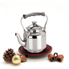 Deals, Discounts & Offers on  - Kuber Industries Stainless Steel Code-Tea Kettle,Serving Code-Tea Kettle,Hot Water Kettle Capacity Upto 16 Cups (Code-Tea06), Silver, Standard (Kettle039)