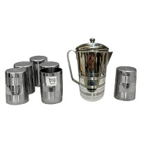 Deals, Discounts & Offers on  - Dynore Set of 6 Glass and 1 Jug 2 LTR