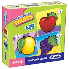 Deals and Offers on - Frank - 10209 Fruits, Animals Puzzle for 3 Years Old Kids and Above, Fun and Challenging | Educational Toys and Games Deals, Discounts & Offers on - Frank - 10209 Fruits, Animals Puzzle for 3 Years Old Kids and Above, Fun and Challenging | Educational Toys and Games