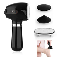 Deals, Discounts & Offers on Health & Personal Care - HANNEA Callus Remover for Feet Electronic, Rechargeable with 2 Roller Head Quartz Nanoglass Grinding Bit Foot Callus Remover, Dead Skin Remover