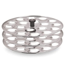 Deals, Discounts & Offers on Cookware - PANCA Idli Plate 54 Mini Idli 3 Plate Set, Non Stick Idly Plates Premium Idli Maker, Fits in All Idli Makers, Cookers