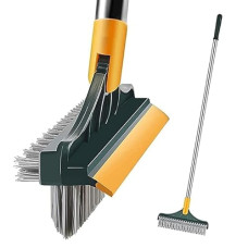 Deals, Discounts & Offers on  - RYLAN Bathroom Cleaning Brush with Wiper 3 in 1 Tiles Cleaning Brush with Long Handle 120 Rotate Bathroom Floor Cleaning Brush Floor Scrub Bathroom Brush Home Kitchen