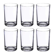Deals, Discounts & Offers on  - Yera Glass Tumbler - 6 Pieces, Clear, 225ml
