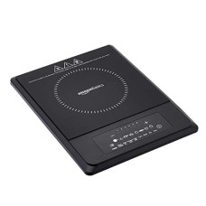 Deals and Offers on - Amazon Basics 1300 Watt Induction Cooktop| 6 Stage Power Settings | Made of Crystal Glass Plate with premium Finish| Black Deals, Discounts & Offers on - Amazon Basics 1300 Watt Induction Cooktop| 6 Stage Power Settings | Made of Crystal Glass Plate with premium Finish| Black