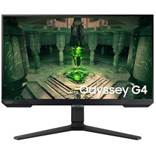 Deals, Discounts & Offers on  - Samsung 25-inch(62.2cm) FHD, IPS Gaming, 240Hz, 1ms Flat Monitor, 1920 x 1080 Pixels,Height Adjustable Stand,HDR10, Nvidia G-Sync Compatible, Ultrawide Game View (LS25BG400EWXXL, Black)
