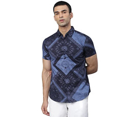 Deals, Discounts & Offers on Men - Dennis Lingo Men's Cotton Slim Fit Casual Shirt