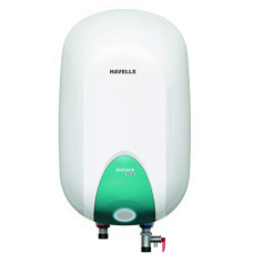 Deals and Offers on - Havells Instanio Prime 25 Litre Storage Water Heater with Flexi Pipe and Free installation (White Blue) Deals, Discounts & Offers on - Havells Instanio Prime 25 Litre Storage Water Heater with Flexi Pipe and Free installation (White Blue)