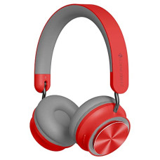 Deals and Offers on - ZEBRONICS Zeb-Bang PRO Bluetooth v5.0 On Ear Headphone, 30H Backup, Foldable Design, Call Function, Voice Assistant Feature, Built-in Rechargeable Battery, Type C Charging, 40mm Driver and AUX. (Red) Deals, Discounts & Offers on - ZEBRONICS Zeb-Bang PRO Bluetooth v5.0 On Ear Headphone, 30H Backup, Foldable Design, Call Function, Voice Assistant Feature, Built-in Rechargeable Battery, Type C Charging, 40mm Driver and AUX. (Red)