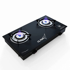 Deals and Offers on - RUWA 2 Burner Glass Top, Manual Gas Stove-Isi Certified, Multicolour Deals, Discounts & Offers on - RUWA 2 Burner Glass Top, Manual Gas Stove-Isi Certified, Multicolour