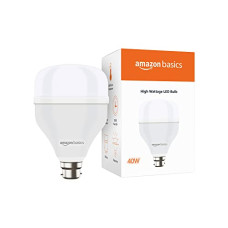 Deals, Discounts & Offers on  - amazon basics - 40W LED Bulb, Cool White (Base B22, Pack of 1)