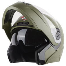 Deals, Discounts & Offers on  - Steelbird SBA-7 7Wings ISI Certified Flip-Up Helmet