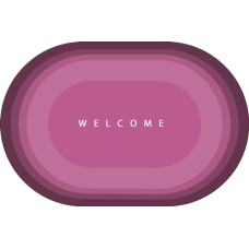 Deals and Offers on - STATUS Contract Pink Welcome Water Absorbing Mat for Bathroom Quick Dry Rubber Backed Anti-Slip Floor Mat Non Slip Mat Deals, Discounts & Offers on - STATUS Contract Pink Welcome Water Absorbing Mat for Bathroom Quick Dry Rubber Backed Anti-Slip Floor Mat Non Slip Mat