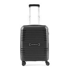 Deals, Discounts & Offers on  - Aristocrat Harbour 55 Cms Small Cabin Plastic Hard Sided 8 Wheels 360 Degree Wheeling System Luggage- Suitcase, Black