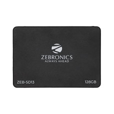 Deals and Offers on - ZEBRONICS SD13 128GB SSD,Ultra Low Power Consumption, S.M.A.R.T. Thermal Management and Silent Operation. Deals, Discounts & Offers on - ZEBRONICS SD13 128GB SSD,Ultra Low Power Consumption, S.M.A.R.T. Thermal Management and Silent Operation.
