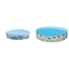 Deals and Offers on - Intex Snapset Pool, 8 Ft (Multicolor) & Intex Snap Set Paddling Water Pool (5ft) Deals, Discounts & Offers on - Intex Snapset Pool, 8 Ft (Multicolor) & Intex Snap Set Paddling Water Pool (5ft)