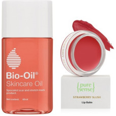 Deals, Discounts & Offers on  - Bio-Oil Moisturize Duo Original Body Oil Strawberry Slush Lip Balm(2 Items in the set)