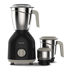 Deals, Discounts & Offers on  - Philips HL7756/00 Mixer Grinder 750 Watt, 3 Stainless Steel Multipurpose Jars with 3 Speed Control and Pulse function (Black)