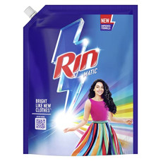 Deals and Offers on - Rin Detergent Liquid Refill 2L Pouch, Designed for Dirt removal in Washing Machine Deals, Discounts & Offers on - Rin Detergent Liquid Refill 2L Pouch, Designed for Dirt removal in Washing Machine
