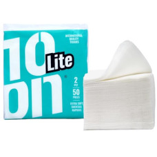 Deals and Offers on - 10on Lite Extra Soft Cocktail Tissue Paper - 2 Ply Napkins - 50 Pulls - Size 22x 22 cms Deals, Discounts & Offers on - 10on Lite Extra Soft Cocktail Tissue Paper - 2 Ply Napkins - 50 Pulls - Size 22x 22 cms