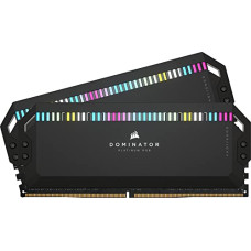 Deals and Offers on - Corsair Dominator Platinum RGB DDR5 32GB (2x16GB) 6200MHz C36 Intel Optimized Desktop Memory (Onboard Voltage Regulation, Patented CORSAIR DHX Cooling, 12 Ultra-Bright CAPELLIX RGB LEDs) Black Deals, Discounts & Offers on - Corsair Dominator Platinum RGB DDR5 32GB (2x16GB) 6200MHz C36 Intel Optimized Desktop Memory (Onboard Voltage Regulation, Patented CORSAIR DHX Cooling, 12 Ultra-Bright CAPELLIX RGB LEDs) Black